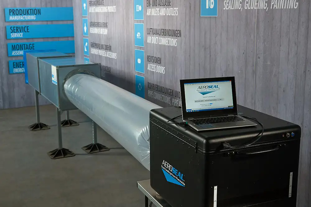 Aeroseal Duct Sealing Technology For AHU & HVAC Leakage